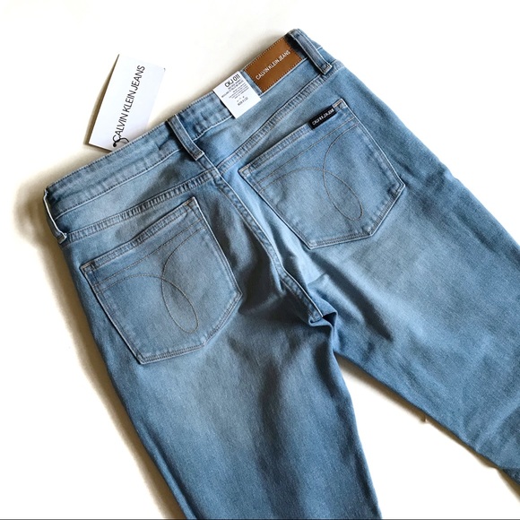 ✖️SOLD✖️Calvin Klein Jeans Mid Rise Skinny W28 x L32 NWT - Picture 4 of 6